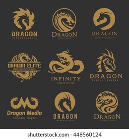 Dragon Logo Set 