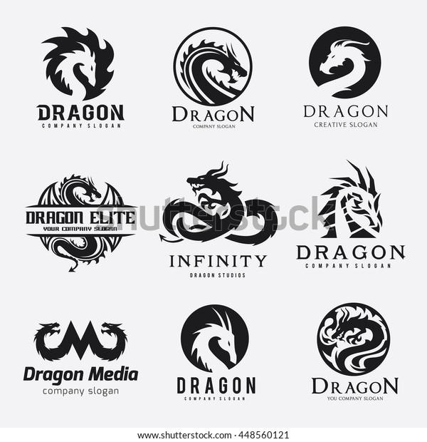 Dragon Logo Set\
