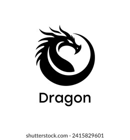 Dragon logo simple elegance and clean