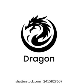 Dragon logo simple elegance and clean