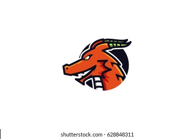 Dragon logo sport
