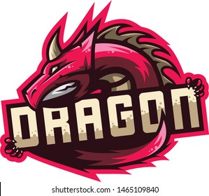 dragon logo for squad gaming