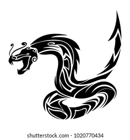 dragon logo tattoo