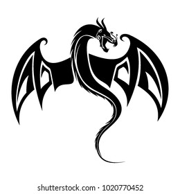 dragon logo tattoo