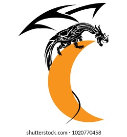dragon logo tattoo