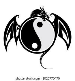 dragon logo tattoo