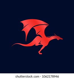 dragon logo template