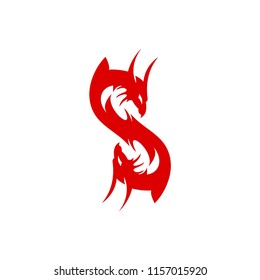 dragon logo template