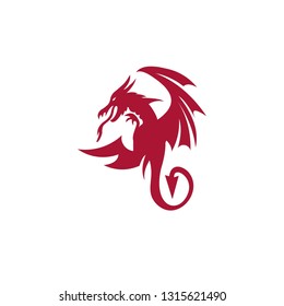 dragon logo template