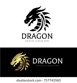 Dragon Logo Template.