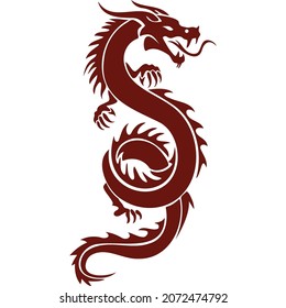 A dragon logo transparent background.
