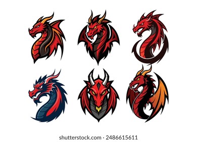 Dragon Logo für T-Shirt Design