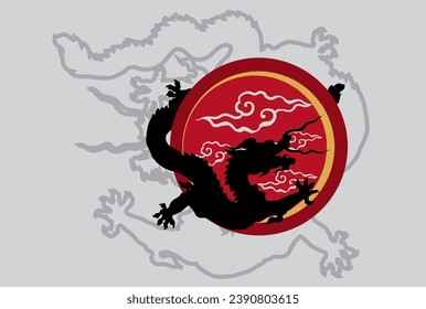 A dragon is magical legendary creature that appears in the folklore of multiple cultures worldwide. Dragons in Chinese culture symbolize great power, good luck and strength.