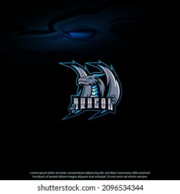 Dragon mascot design good use for symbol identity emblem badge and more