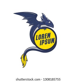 Dragon mascot for gamers