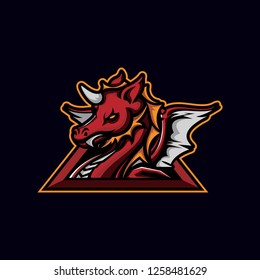 Dragon Mascot Logo