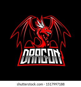 The dragon mascot logo.
With two large, strong wings make the logo more attractive and cool.
The logo can be applied to various media and industries.