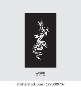 dragon motif for the decoration panel	