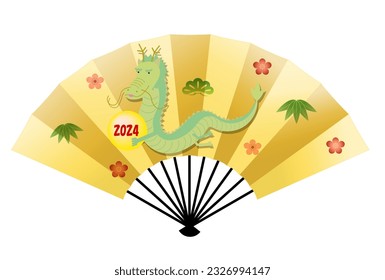 Dragon New Year's card Chinese zodiac Icon