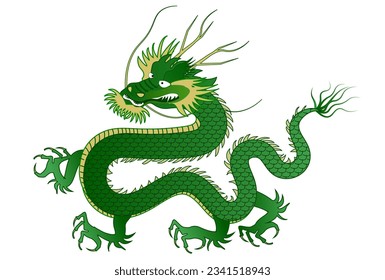 Dragon New Year's card Chinese zodiac Icon