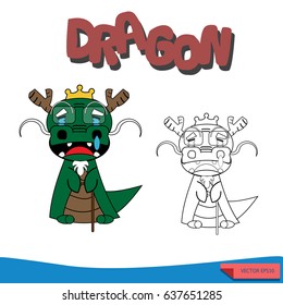 Dragon painting framing picture Characters