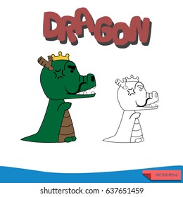 Dragon painting framing picture Characters