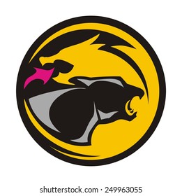 dragon panther circle