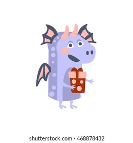 Dragon With Party Attributes Girly Stylized Funky Sticker