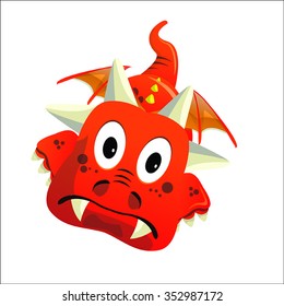 Dragon Red Goofy With Wings