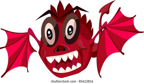 Dragon the red small