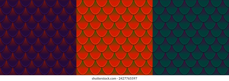 Dragon scale seamless pattern. Seamless texture background