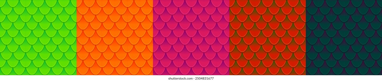 Dragon scale seamless pattern. Seamless texture background