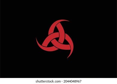 Dragon And Signs Basic and elegant minimal artistic design in Green initial based Icon logo-tattoo-vector