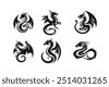 34,054 Dragon Outline Royalty-Free Images, Stock Photos & Pictures ...