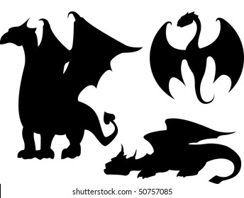 Dragon Silhouettes