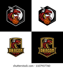 Dragon Sport Logo Template