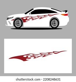 dragon stripes car decal.  sticker car decal
