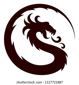 A Dragon Symbol. 