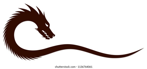 A Dragon Symbol. 