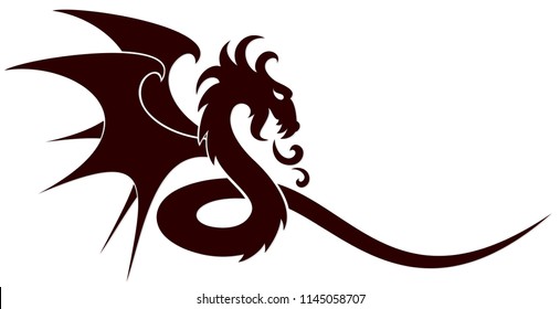 A Dragon Symbol. 
