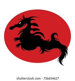 Dragon symbol, emblem design, also a logo idea.