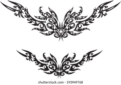 Dragon Tattoo in three dimensions.