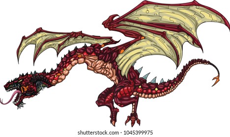 A dragon that is part machine; part dragon, and all awesome.
