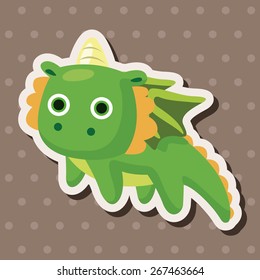 dragon theme elements vector,eps