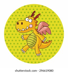 dragon theme elements vector,eps