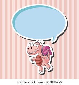 dragon theme elements vector,eps