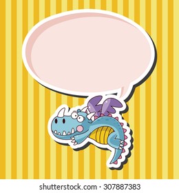 dragon theme elements vector,eps