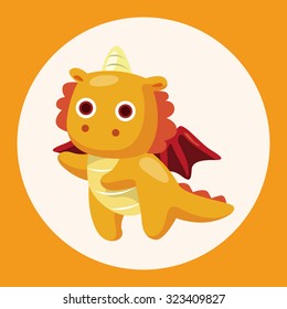 dragon theme elements vector,eps