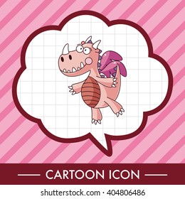 dragon theme elements vector,eps