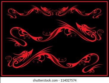 Dragon Tribal Tattoo